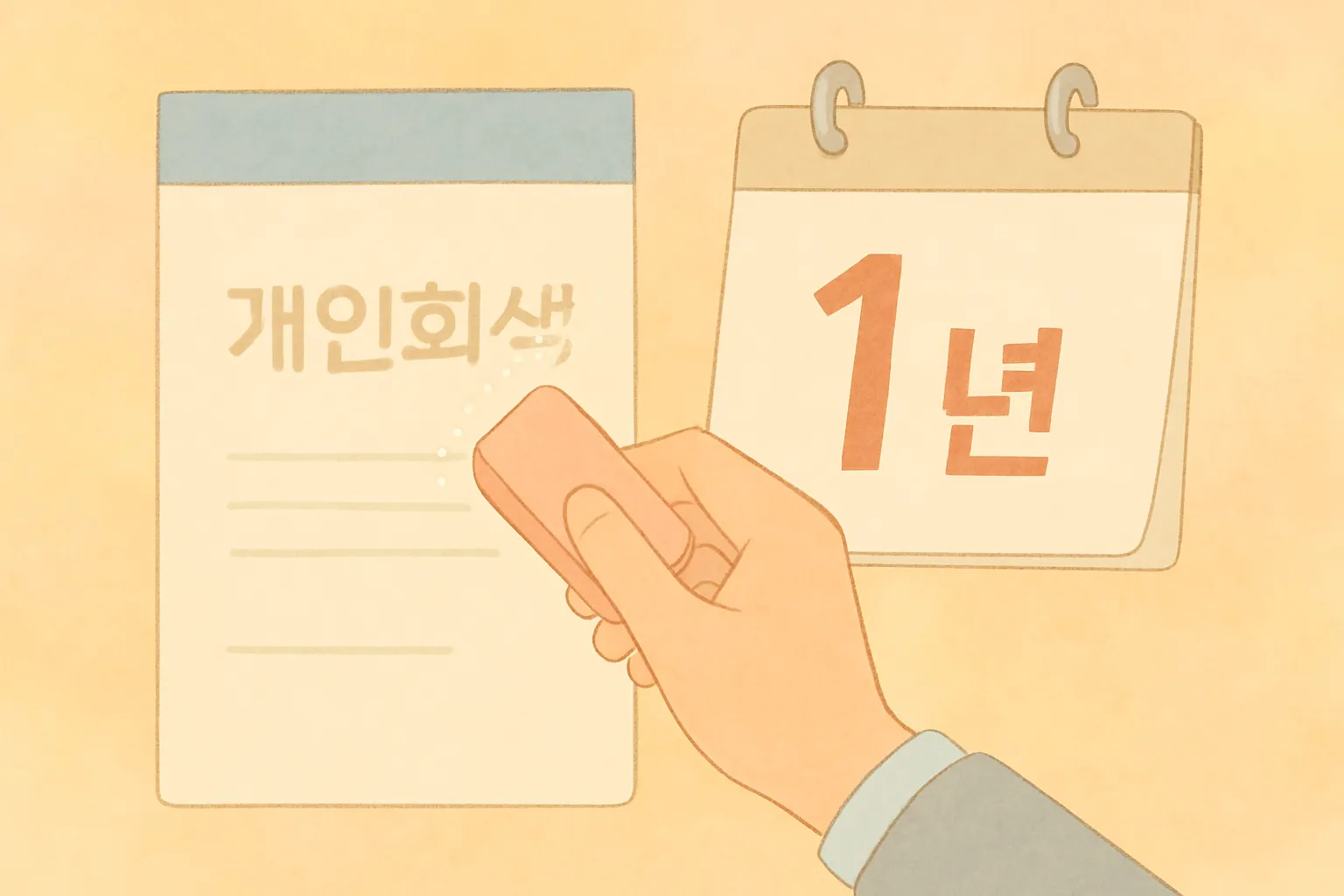 1년 이상 성실 상환 시 개인회생 기록이 조기 삭제