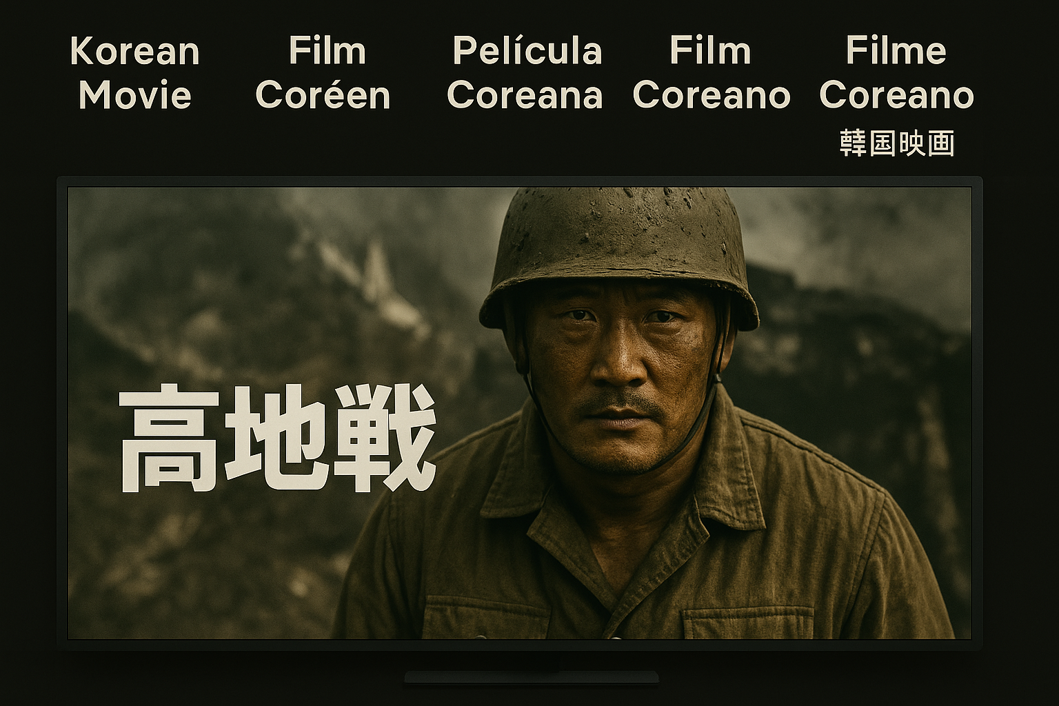 전 세계 다양한 언어로 소개된 한국영화 화면 캡처