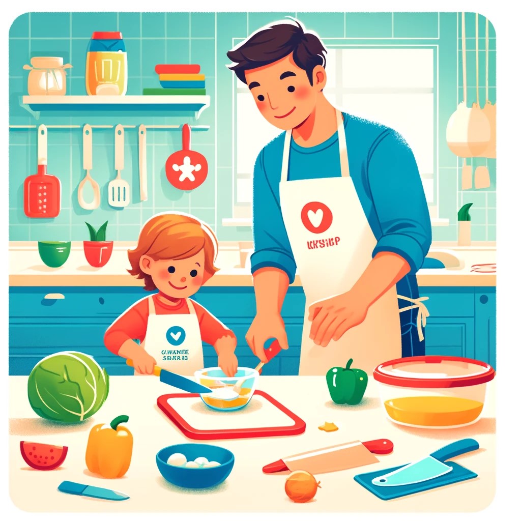 만3~5세 아이를 위한 요리 놀이 육아 전자책: 성장을 돕는 육아템
