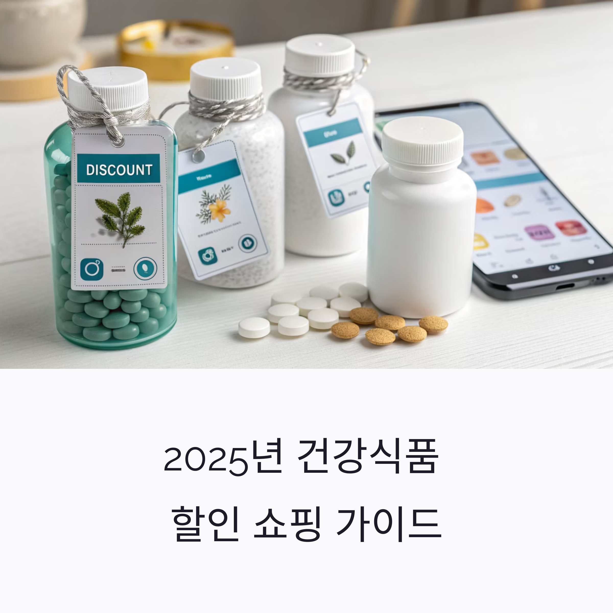 2025년 건강식품 똑똑한 할인 쇼핑, 지금이 기회다!