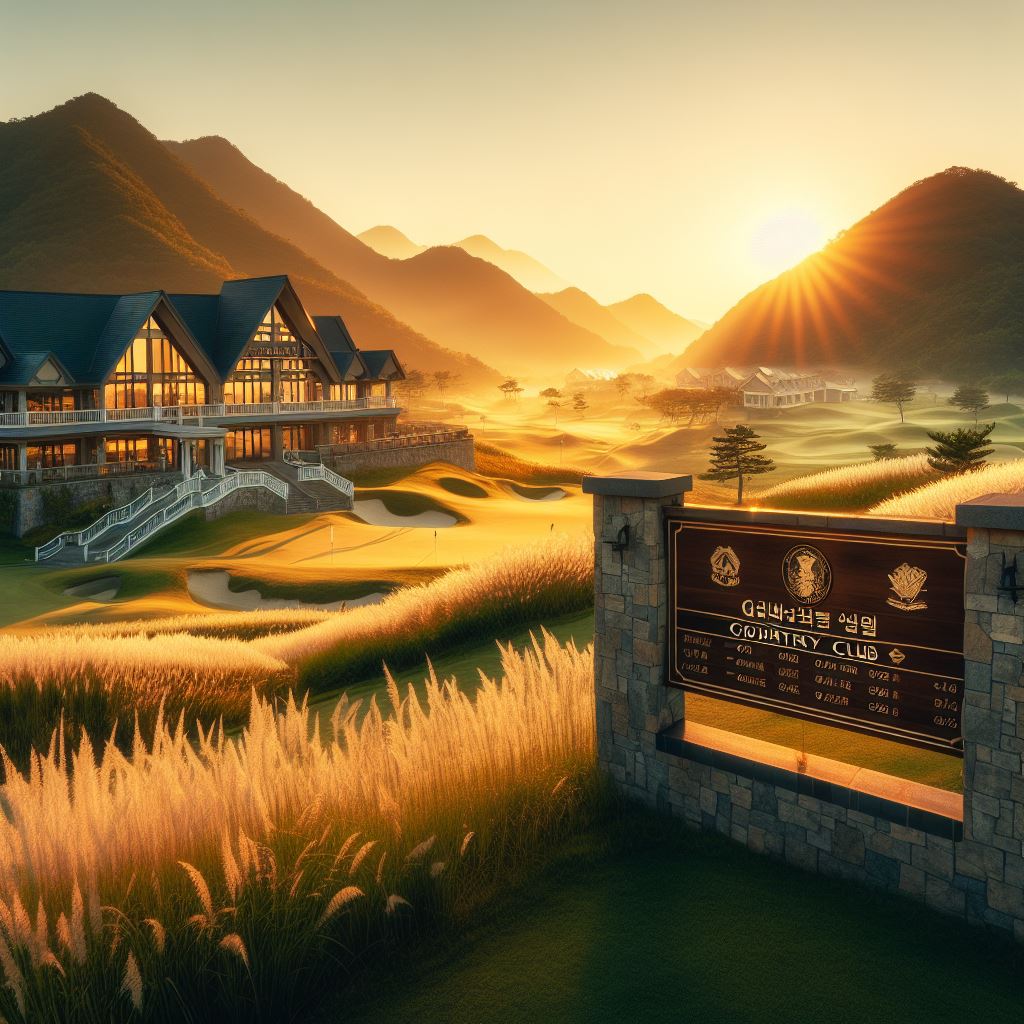 기흥CC 골프장 전경