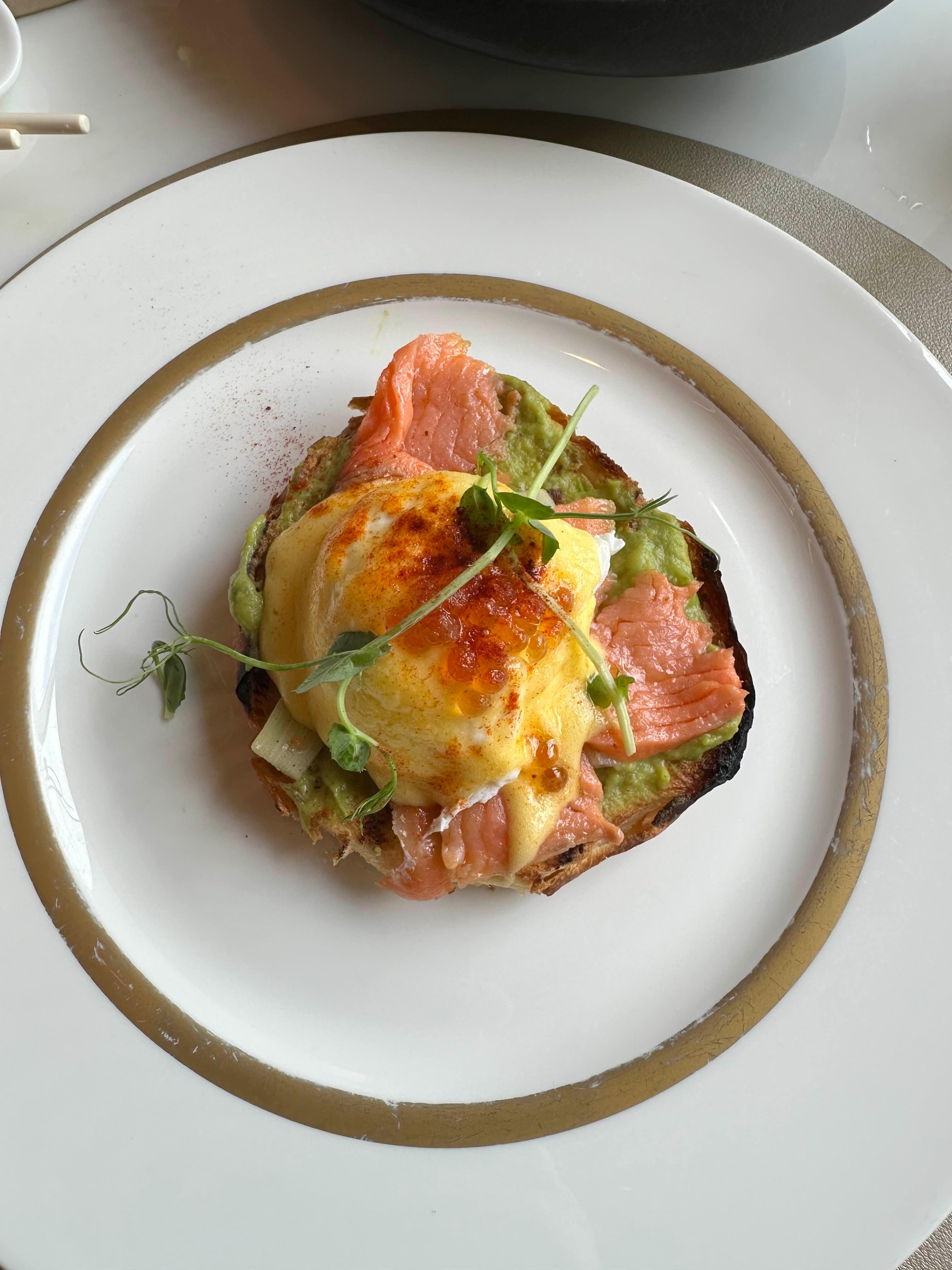 더 머레이 홍콩 조식 에그베네딕트