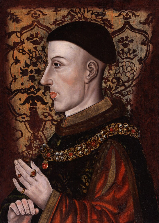 잉글랜드 왕 헨리5세 초상화
