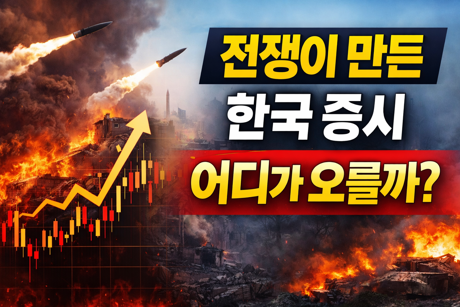 전쟁이 터지면 주식시장은 어떻게 될까