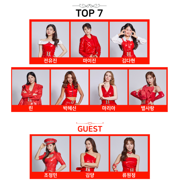 현역가왕 콘서트 출연진