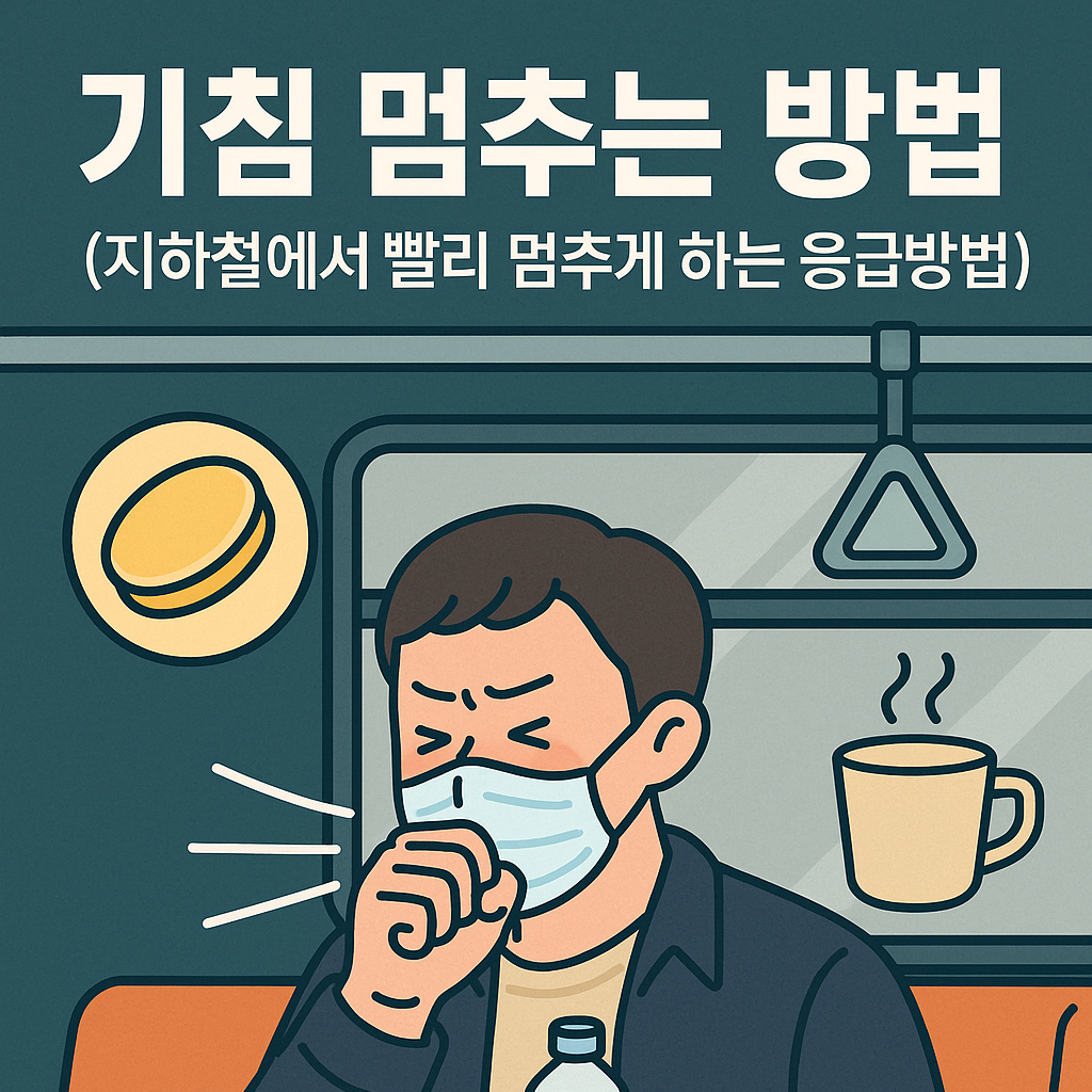 기침 멈추는 방법