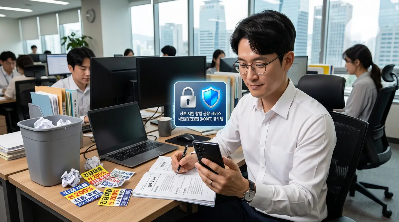 모바일 통합 진단 앱 불법 스팸 차단 및 안전 해결책