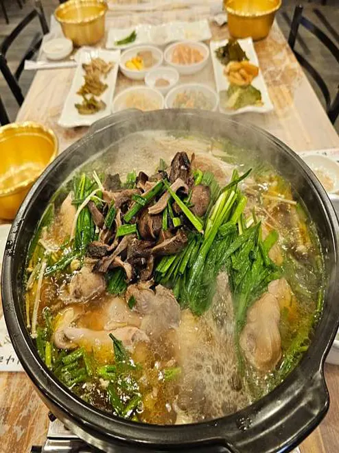 한재 총각미나리&amp;펜션