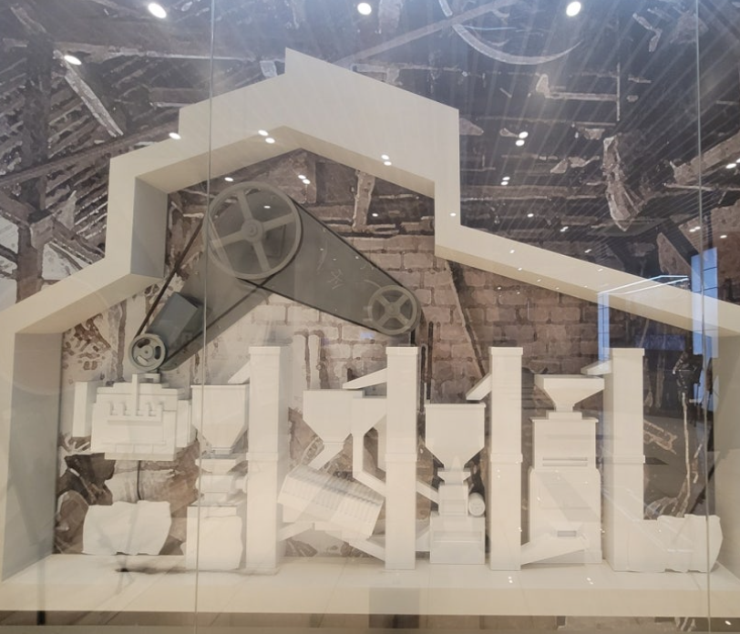 고색동 방앗간 모형