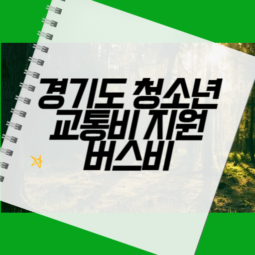 경기도 교통비 지원 버스비