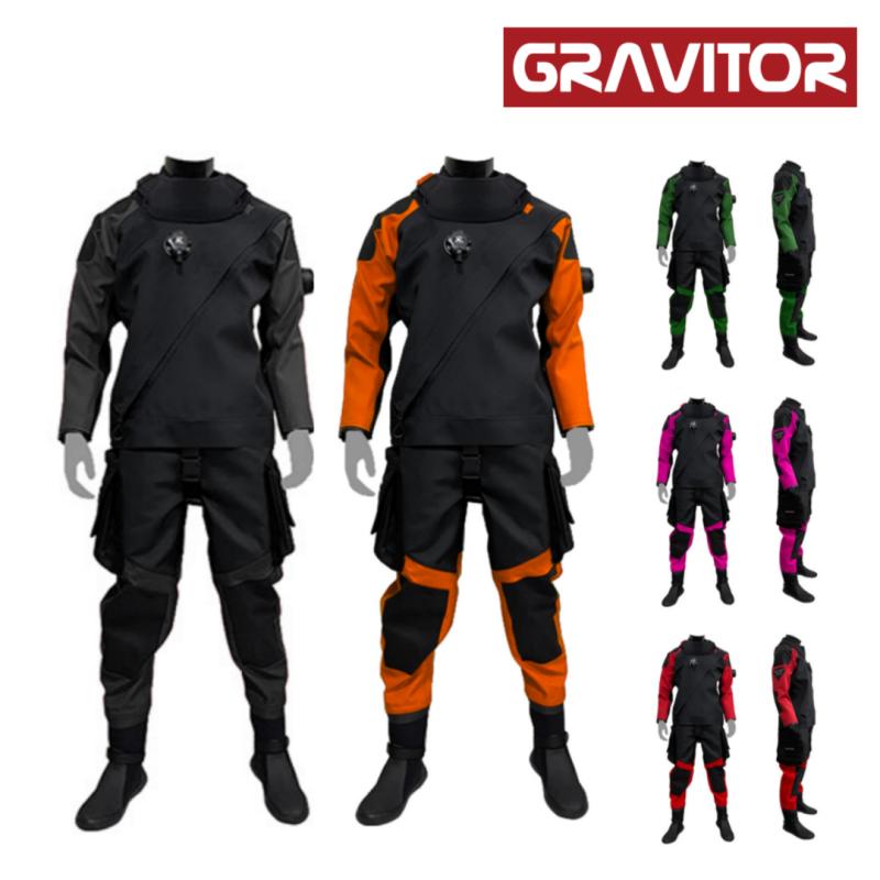 로엘 그라비터 X2 슬란트 드라이슈트 GRAVITOR 스쿠버다이빙 드라이수트 모비스