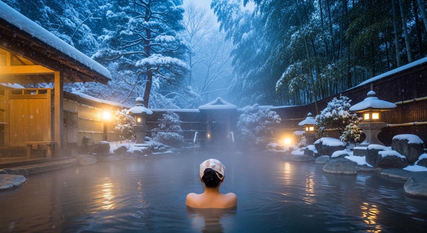 일본 겨울 온천여행