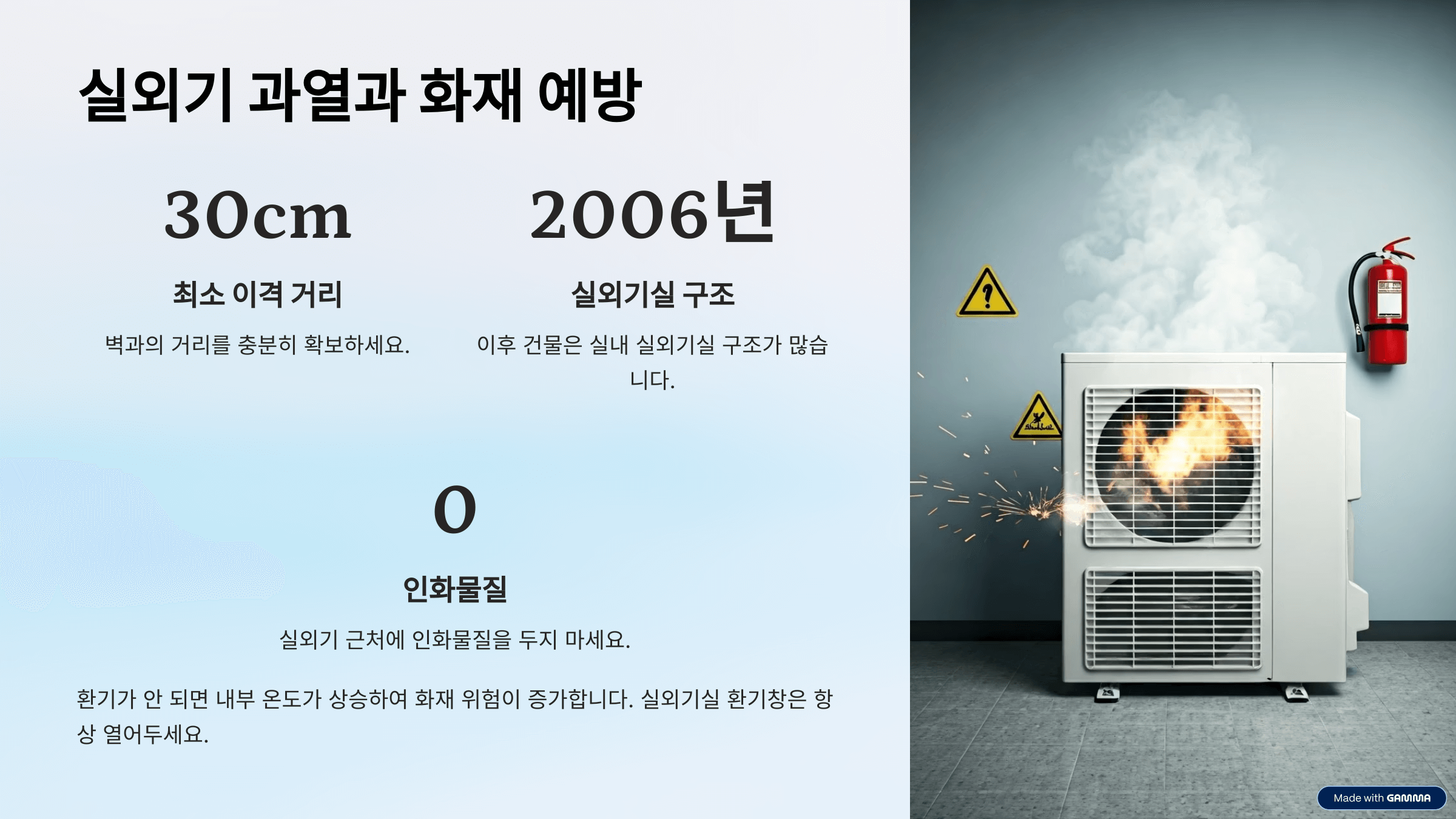 에어컨 실외기 청소 방법 및 주의사항