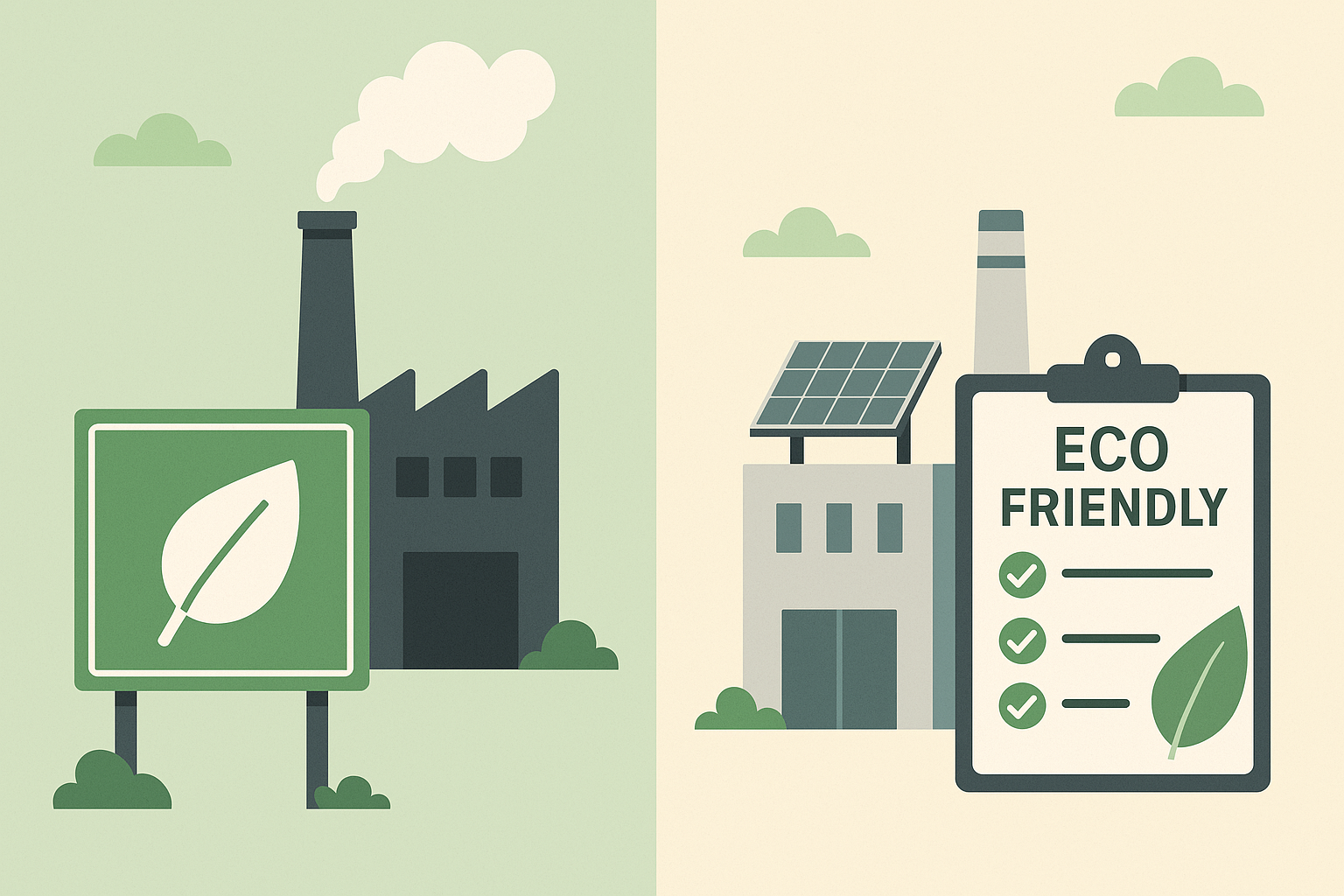 기업들도 환경을 생각할까? 그린워싱 vs 진짜 친환경