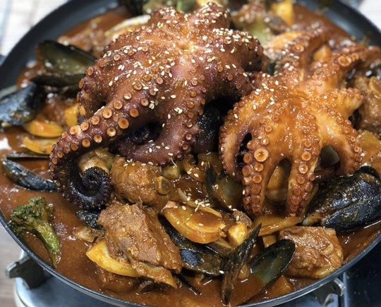 제주 한림 해물집 '옥만이네'