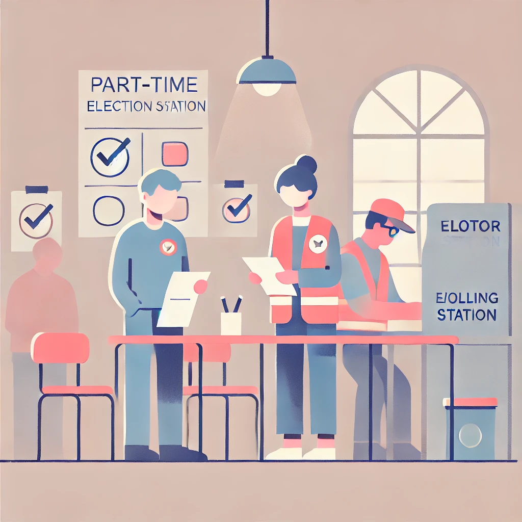 선거 개표 참관인 알바