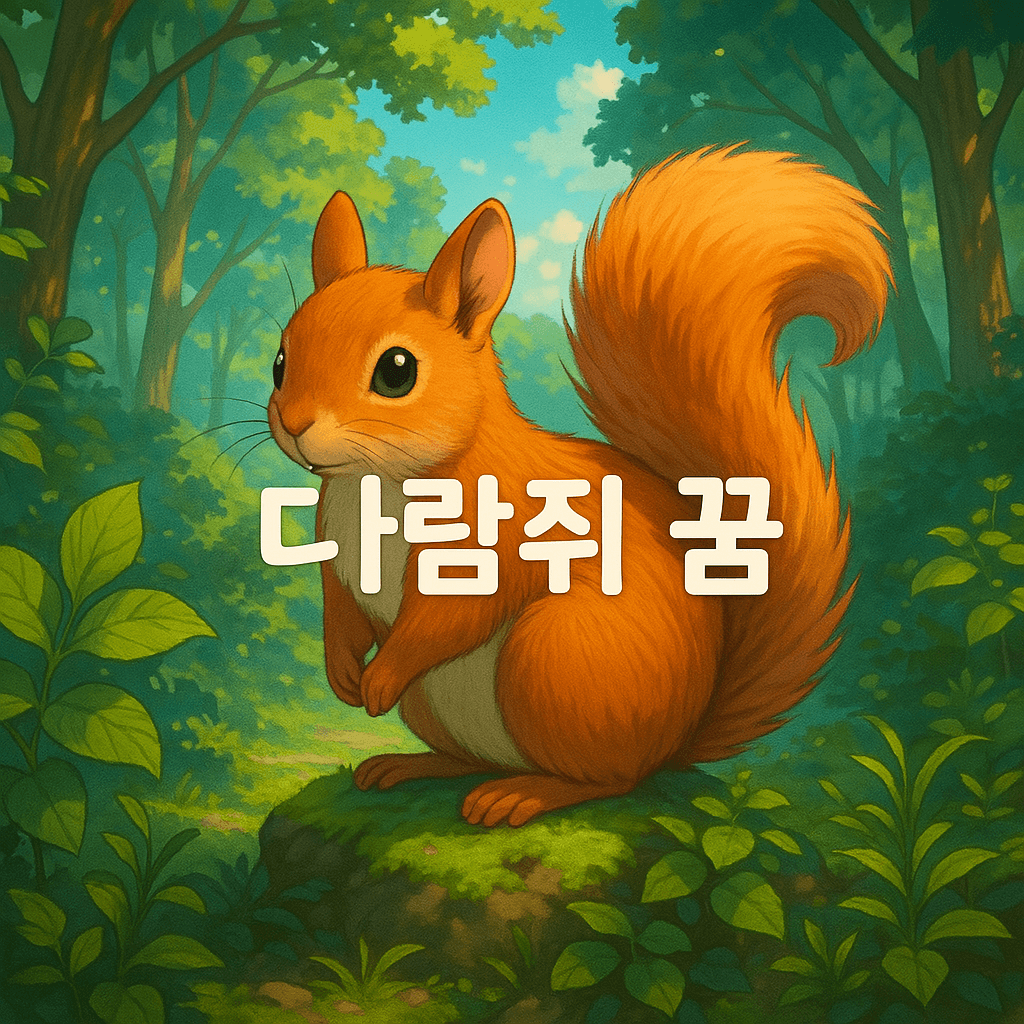 다람쥐 꿈 해몽