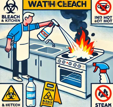 주방 후드 기름때 제거방법