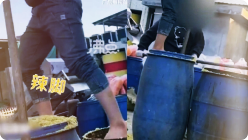 중국-비위생-절임-식품업체-논란