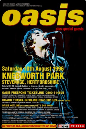 오아시스 내한 공연 예매하기 2025