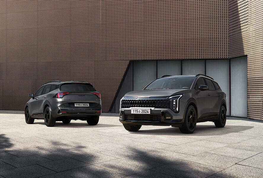 스포티지 정면 후면