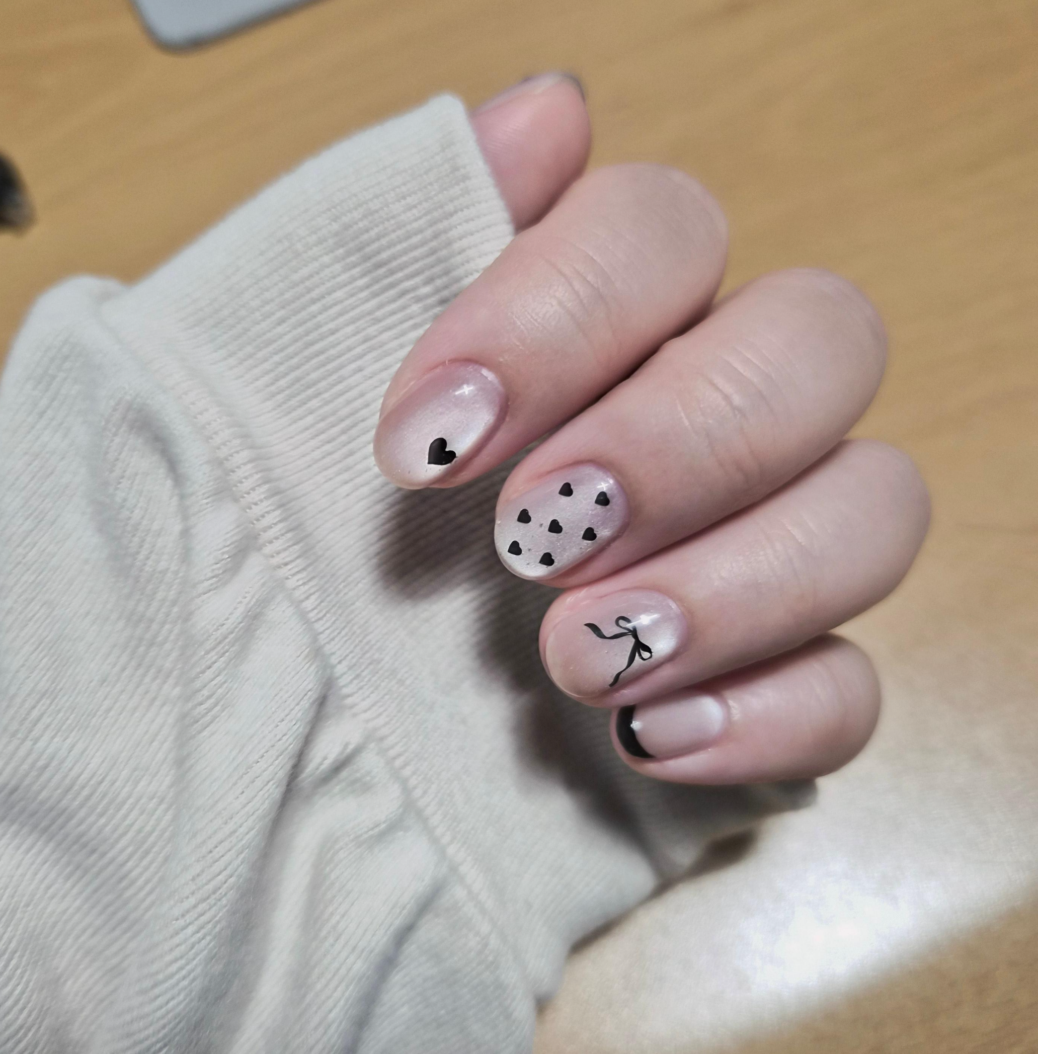 개금-원네일-왼손-아트