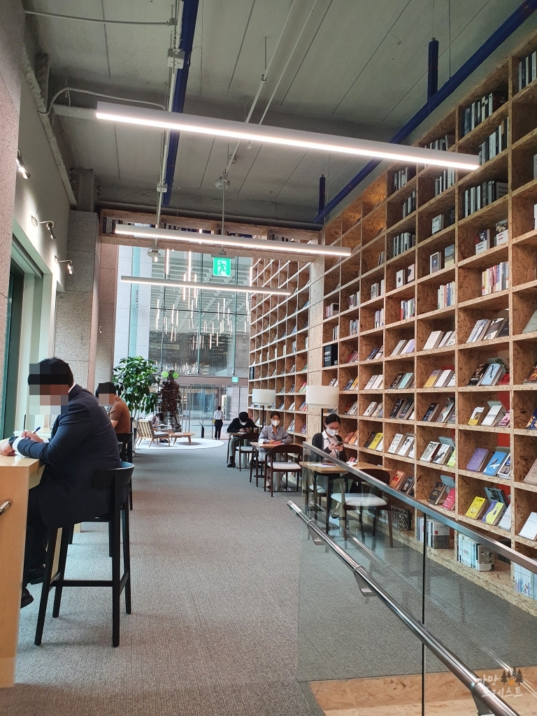 삼성인력개발원 창조관 카페 가는길