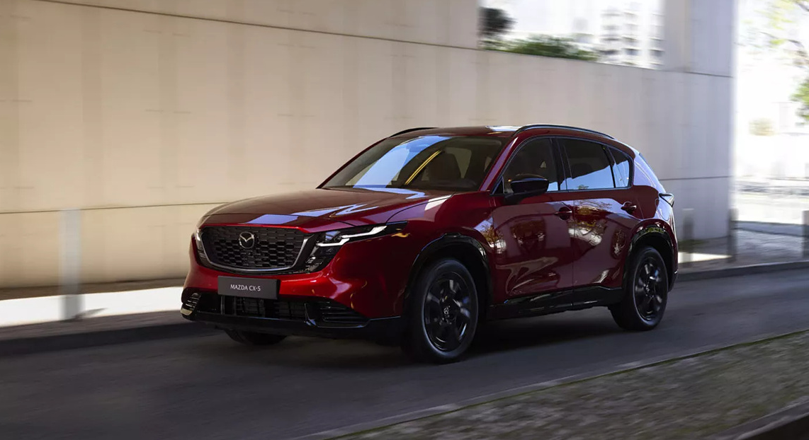마쯔다 CX-5 3세대 외관의 대각선 모습