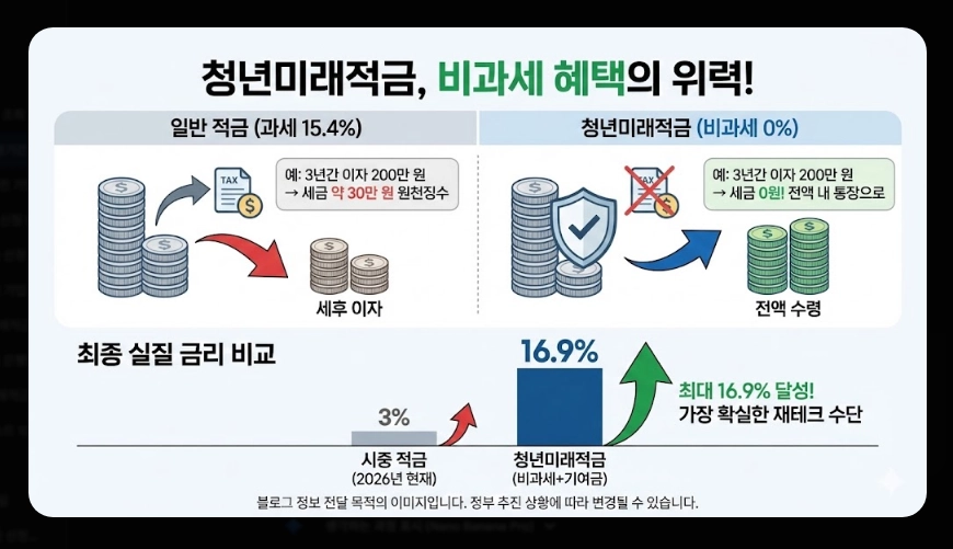 청년미래적금 신청기간 및 금리 [은행별 비교] 일반형 vs 우대형 수령액 계산 가이드