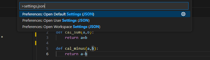 VSCode 팔레트 캡처