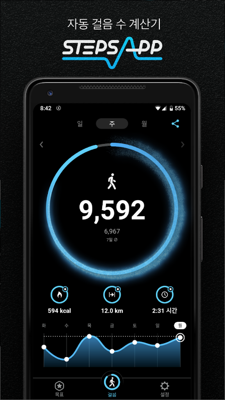 StepsApp 만보기