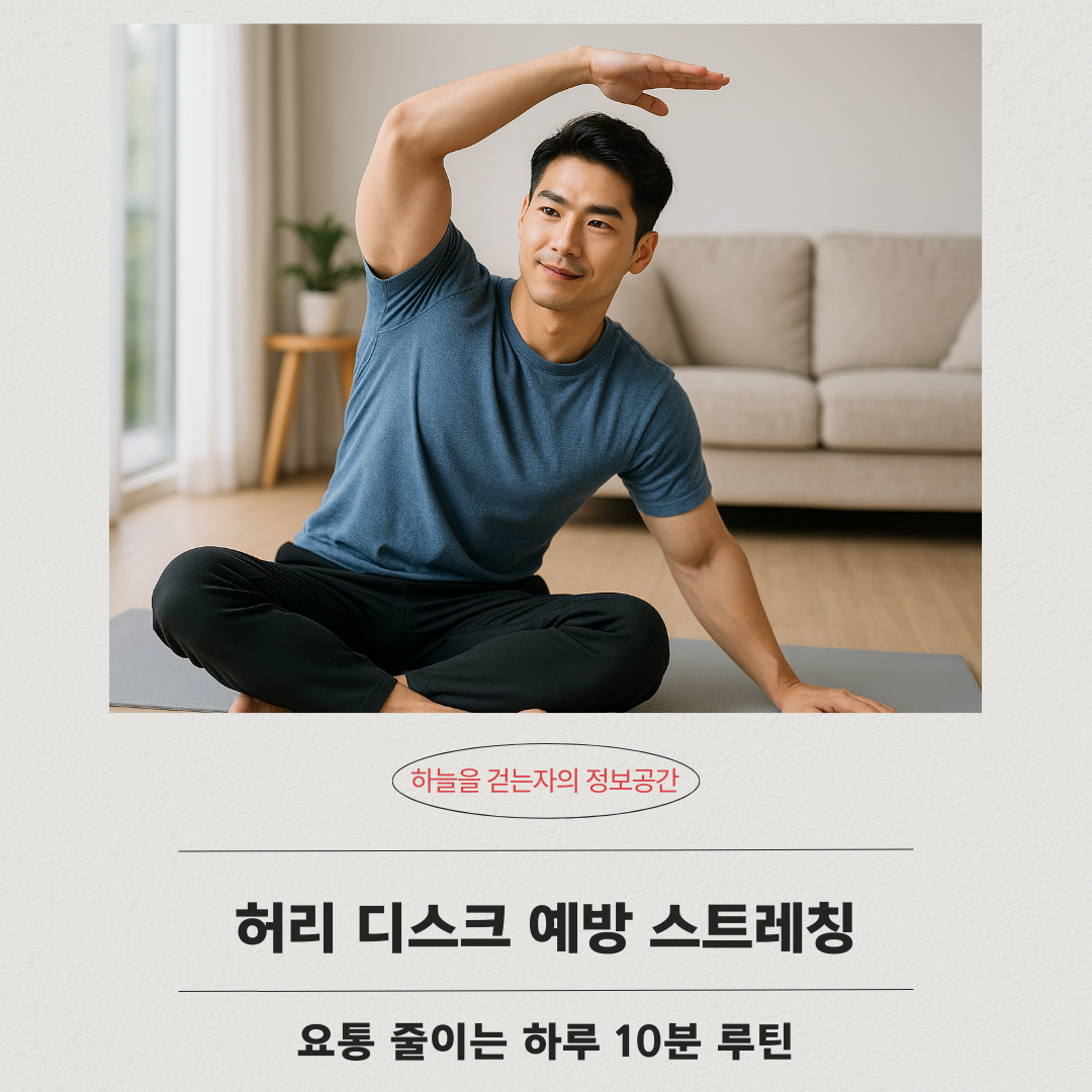 허리 디스크 예방 스트레칭 ❘ 요통 줄이는 하루 10분 운동 루틴