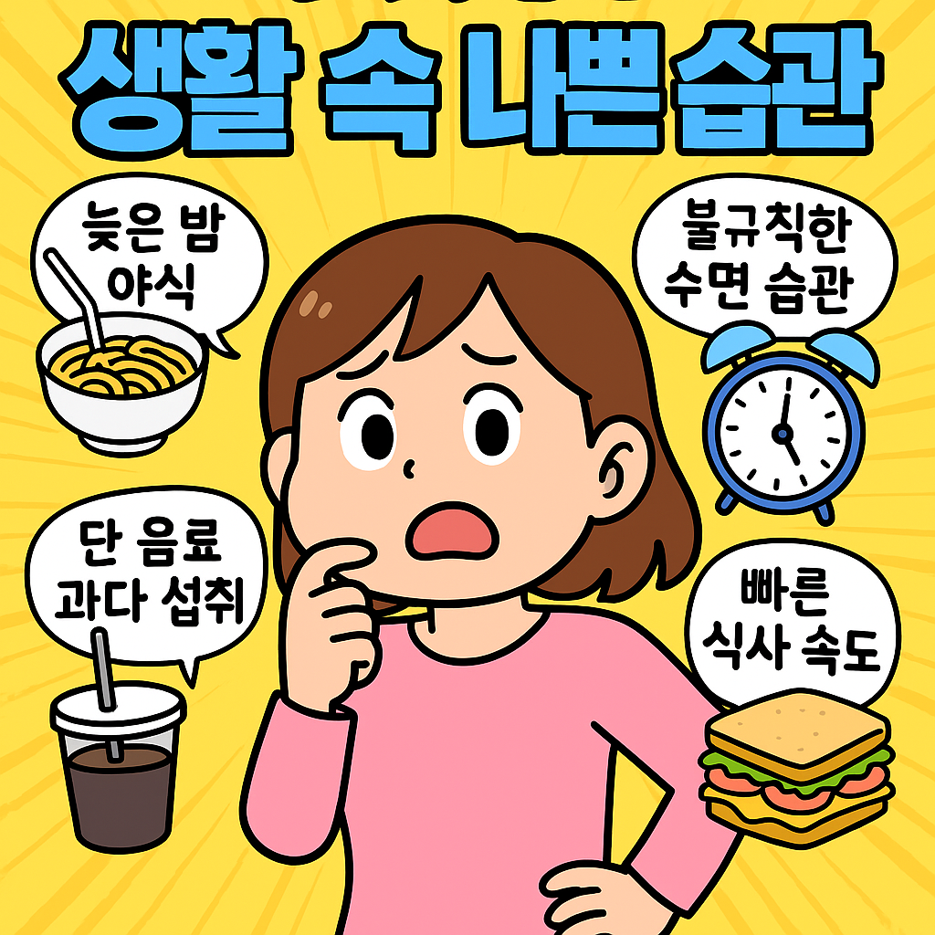 체중 증가를 부르는 생활 속 나쁜 습관 8가지 관련사진
