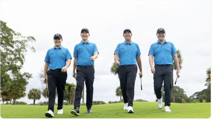 코리안 GC(송영한&amp;#44;안병훈&amp;#44;대니 리&amp;#44;김민규