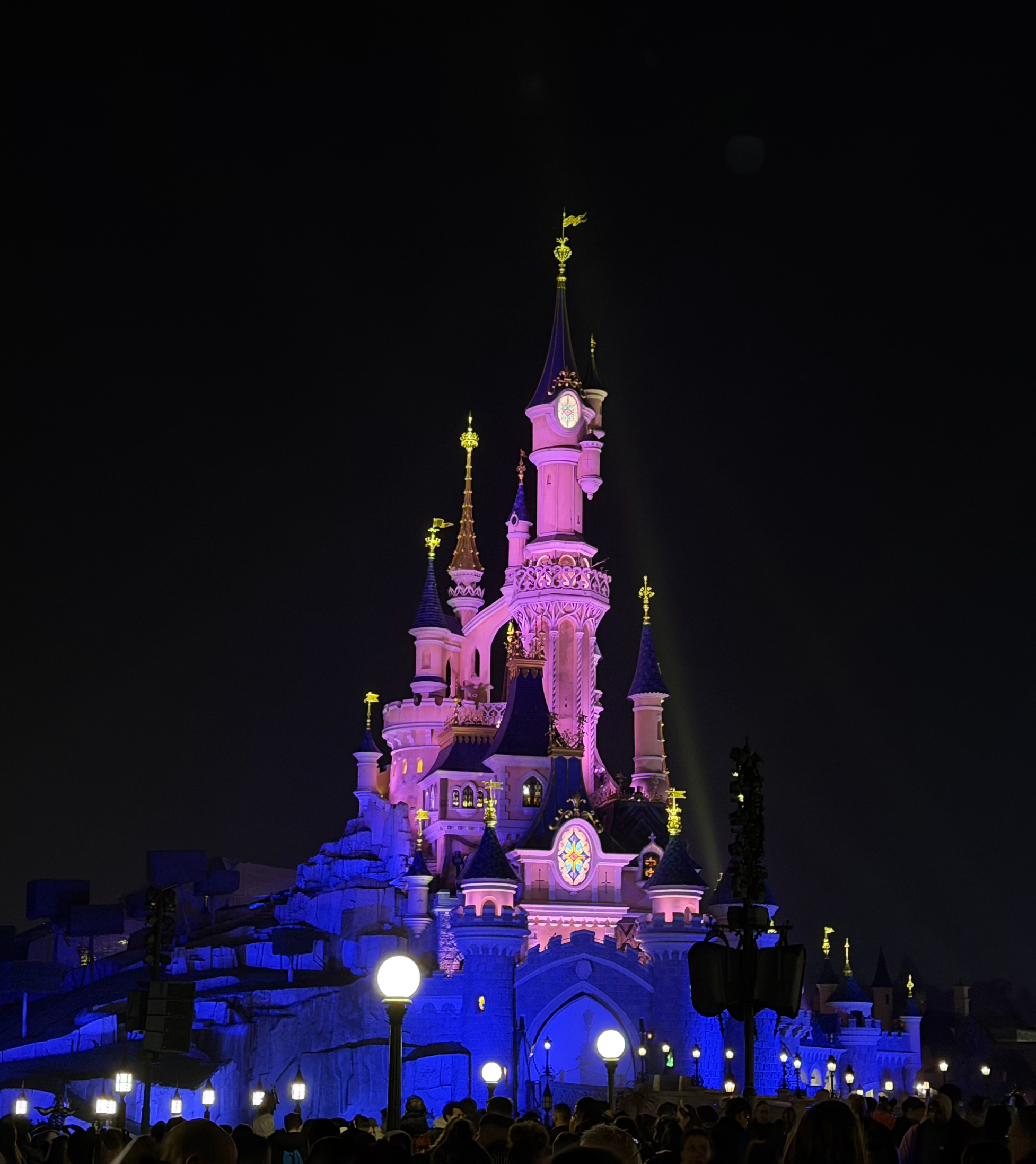 파리 디즈니랜드 일루미네이션 명당