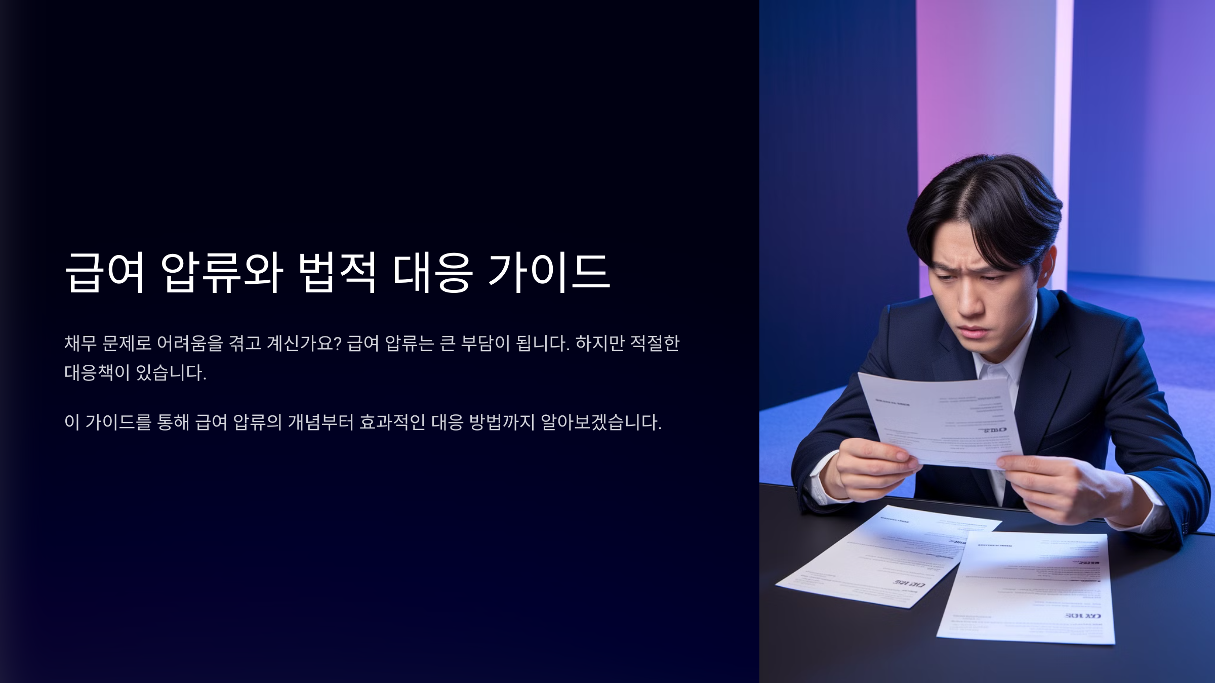 급여 압류와 법적 대응 가이드