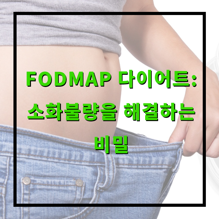 FODMAP 다이어트: 소화불량을 해결하는 비밀