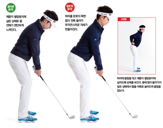 골프 스윙 단계별 연습 방법 : 어드레스