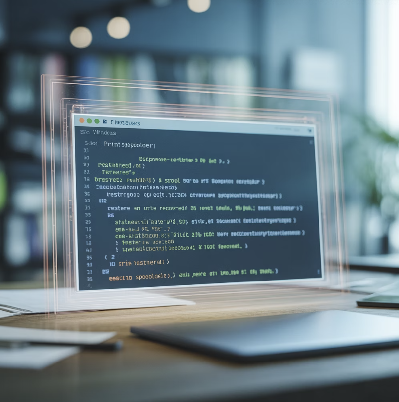 3단계: 잠들어버린 인쇄 관리자&amp;#44; 스풀러 서비스 재시작