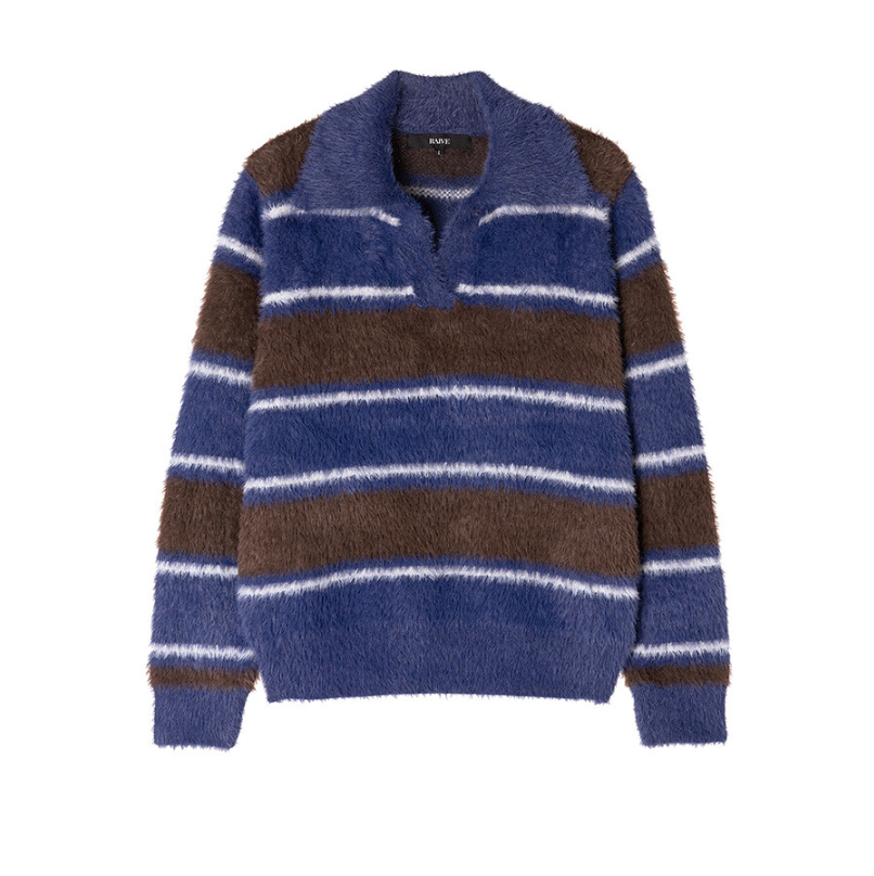 {니트} 사랑을 처방해 드립니다 11회 :: 진세연(공주아) / 레이브 RAIVE 스트라이프 카라 니트