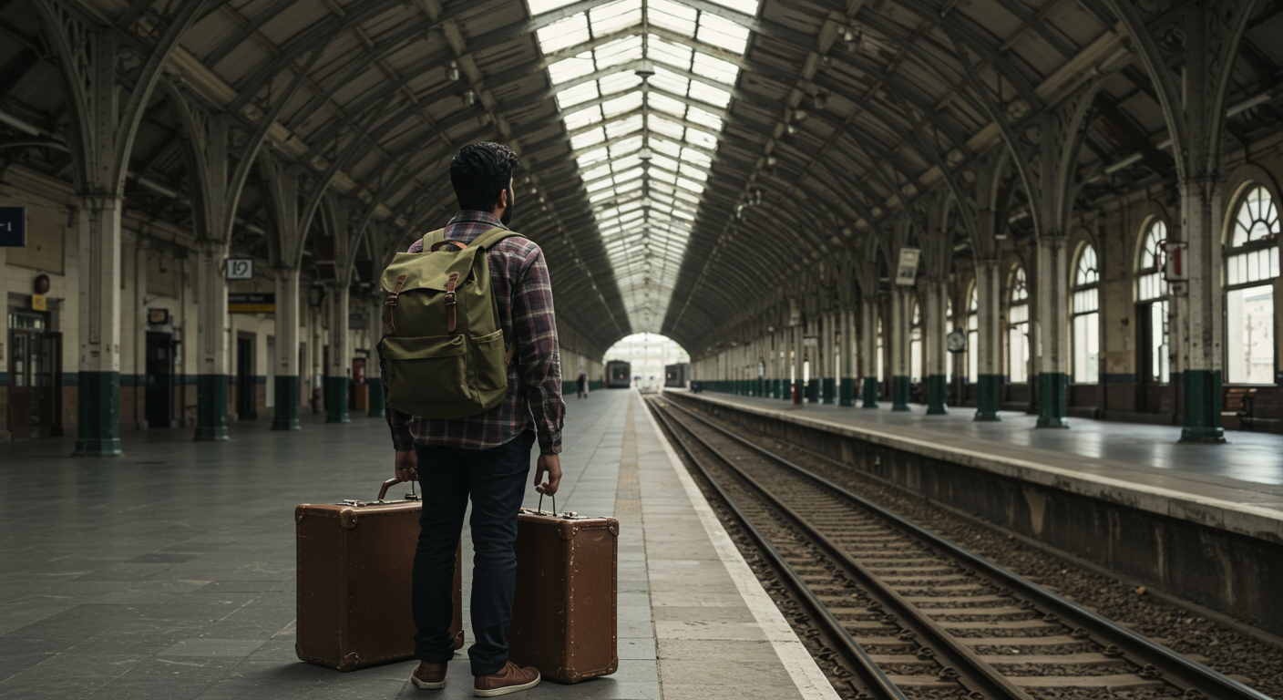 혼자 여행가는 사람