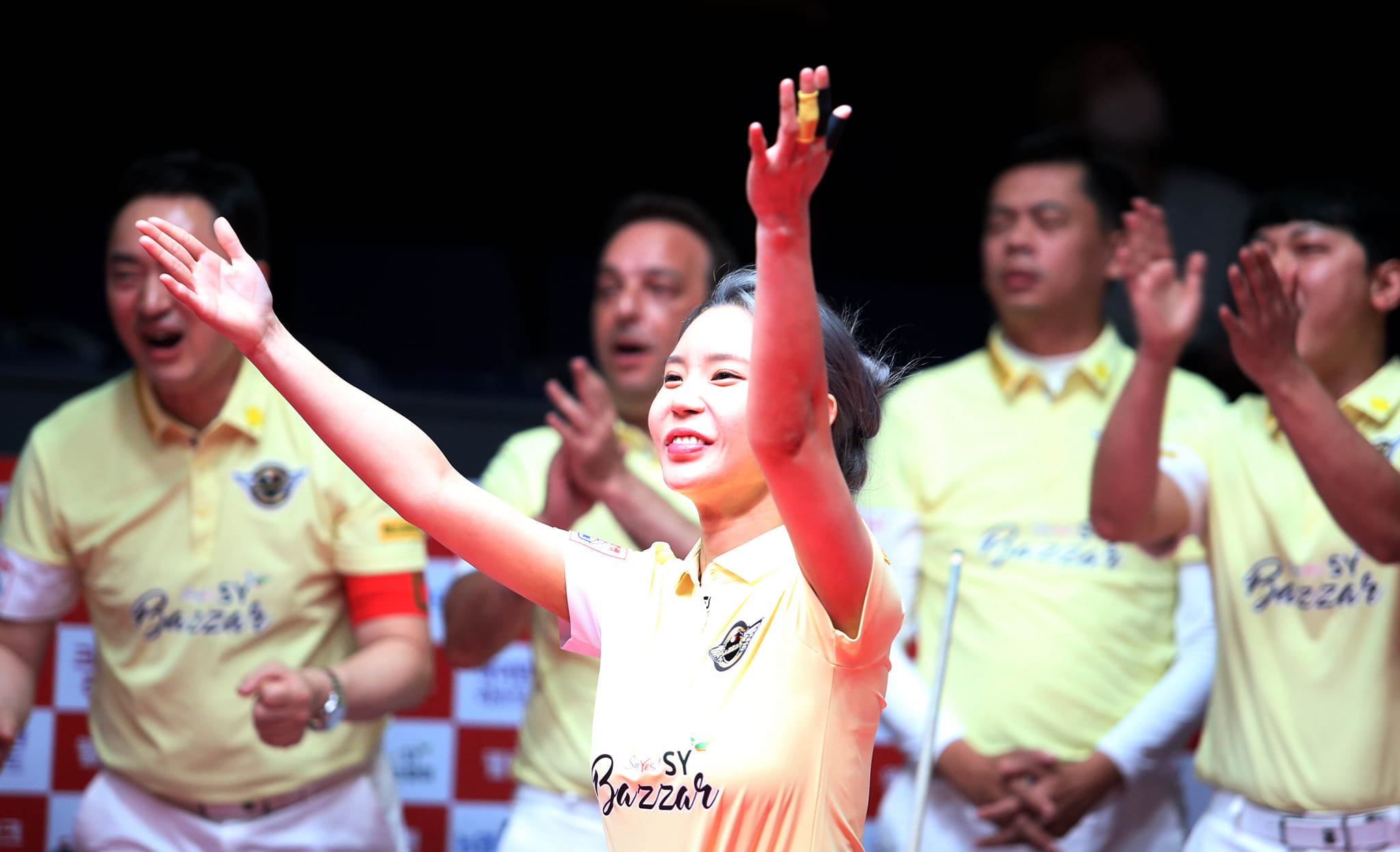 PBA팀리그 2라운드 우승팀 에스와이 바자르 - 이우경 당구선수