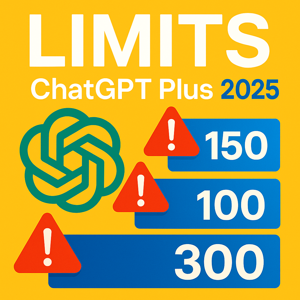 ChatGPT Plus 사용량 제한 완벽 분석: 2025년 최신 모델별 한도 및 Pro 플랜 비교