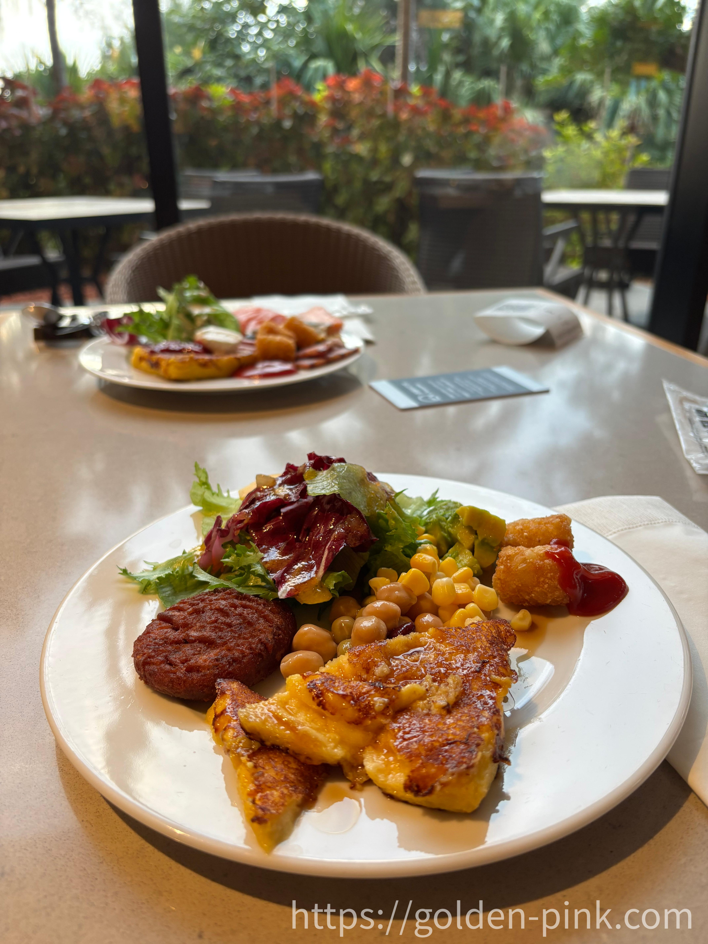 오키나와 하얏트 리젠시 세라가키 호텔 조식 뷔페 사진