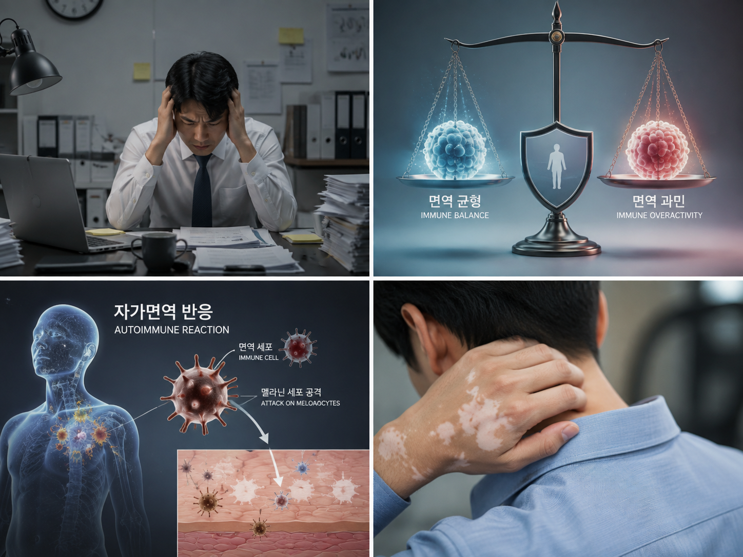 직장인 스트레스 백반증