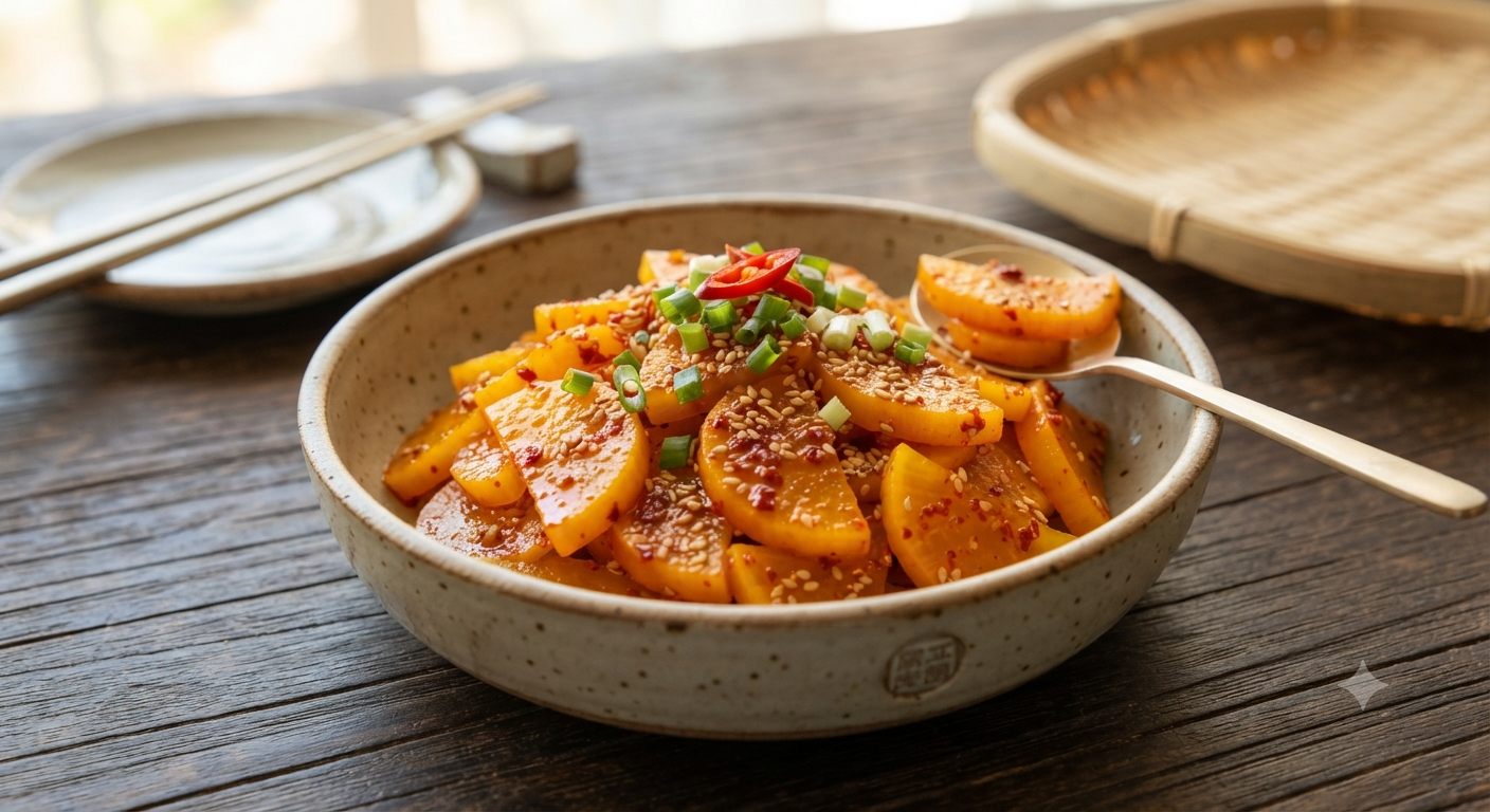 단무지 무침