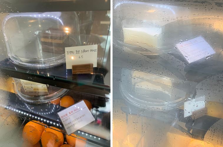 케이크 종류 및 가격