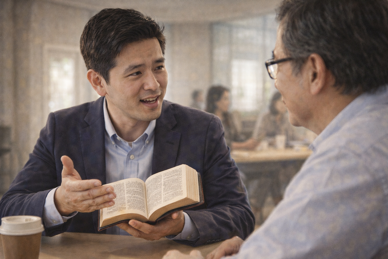 행 26:29 말씀을 보며&amp;#44; 구원은 시간이 길어야만 이해하고 구원받는 것이 아니라 하나님께서 역사하시며 자신이 받아들이는 것이 중요함을 다시금 알게 되었고&amp;#44; 복음을 짧게라도 기회될 때마다 전하는 모습입니다.