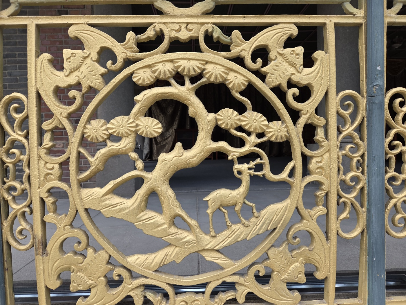 정관헌의 정문 문양