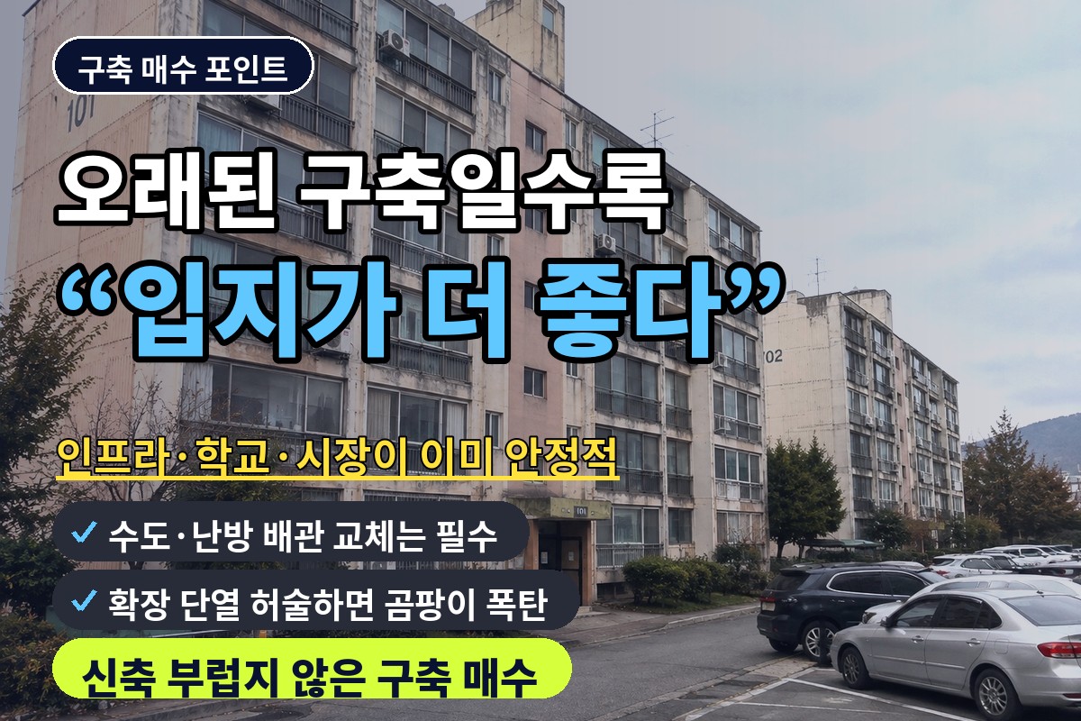 리모델링 예정 아파트